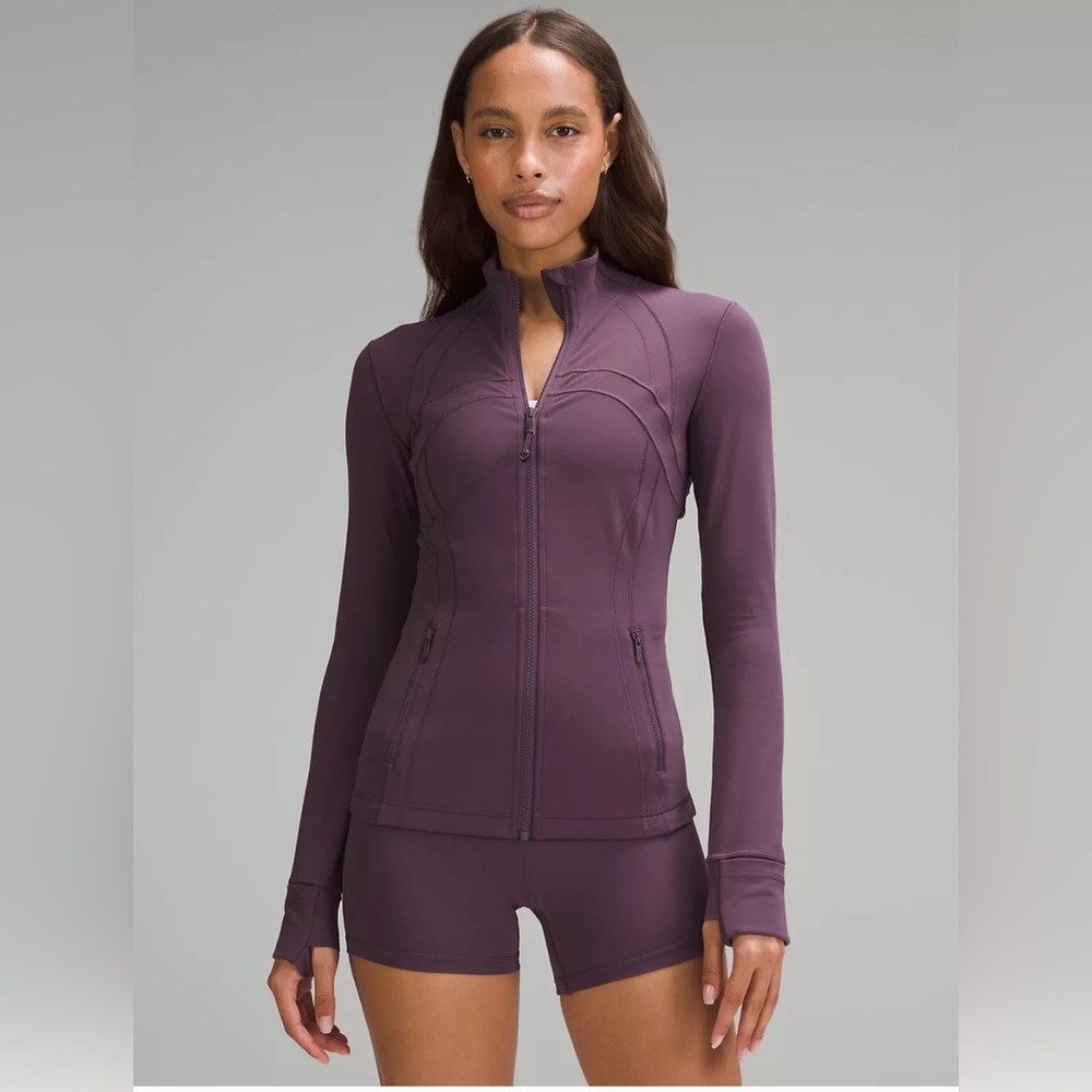 🆕Lululemon🍋 Define Jacket Nulu Colour Grape Thistle Sz 8